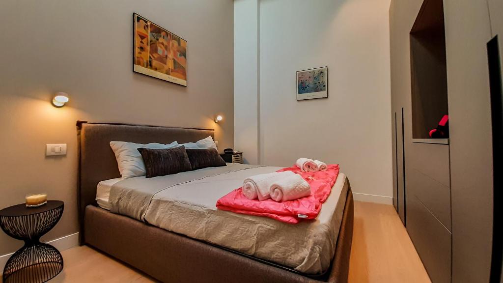 Posteľ alebo postele v izbe v ubytovaní JOIVY Sophisticated 2 BR loft for 4