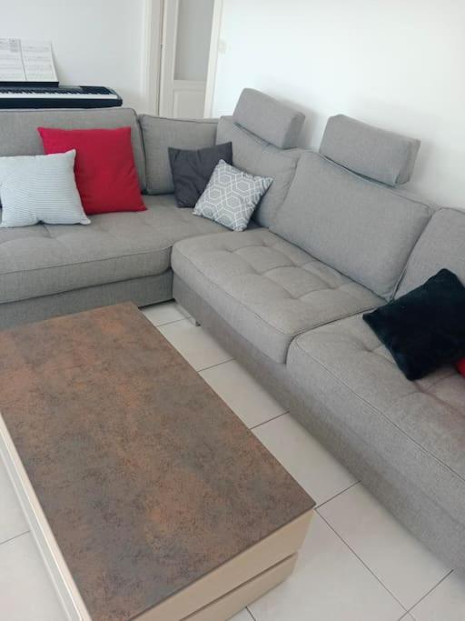 Posezení v ubytování Chambre #2 dans appartement partagé - Proche des Vosges