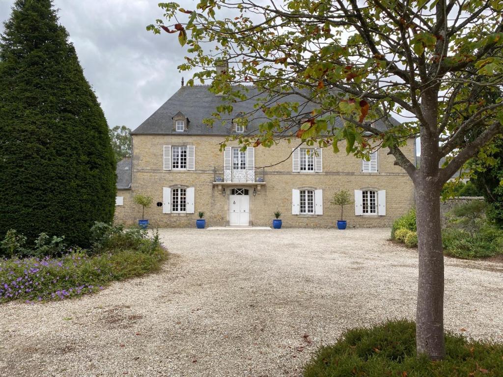 Vonkajšia záhrada v ubytovaní La Cour d'Audouville