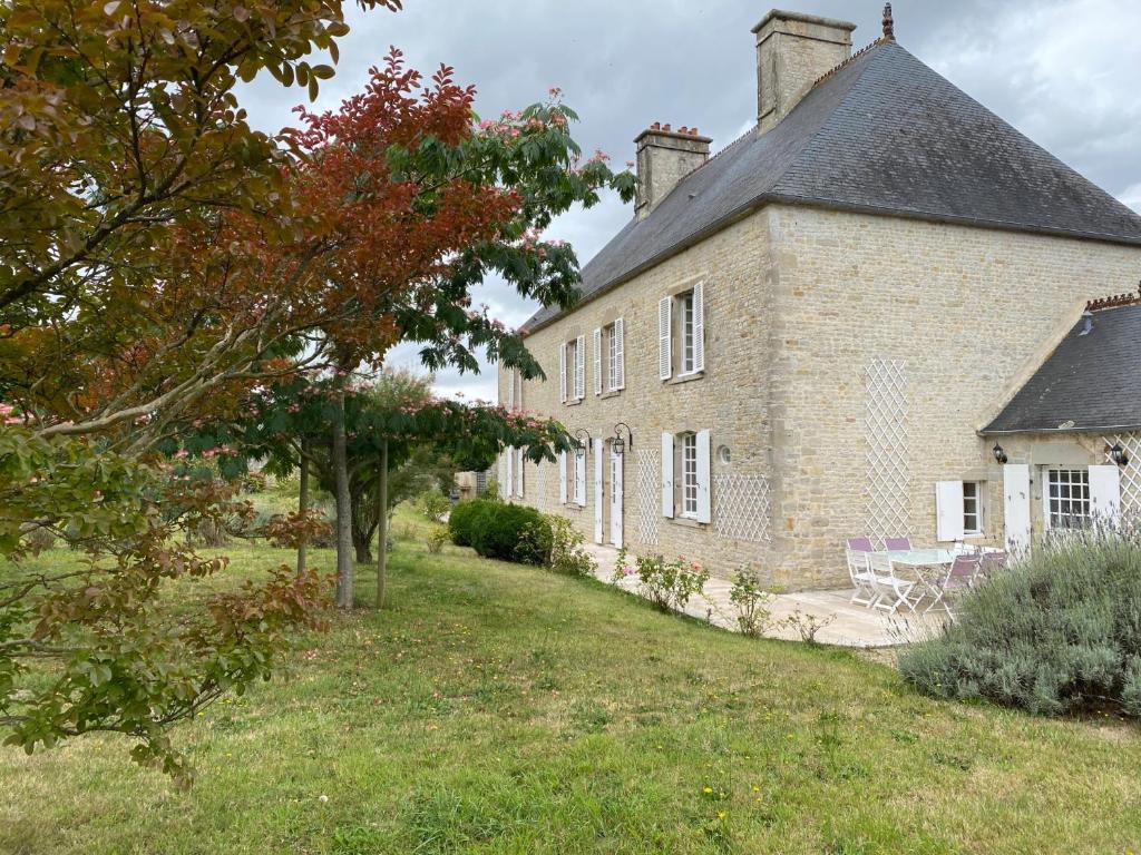 Vonkajšia záhrada v ubytovaní La Cour d'Audouville