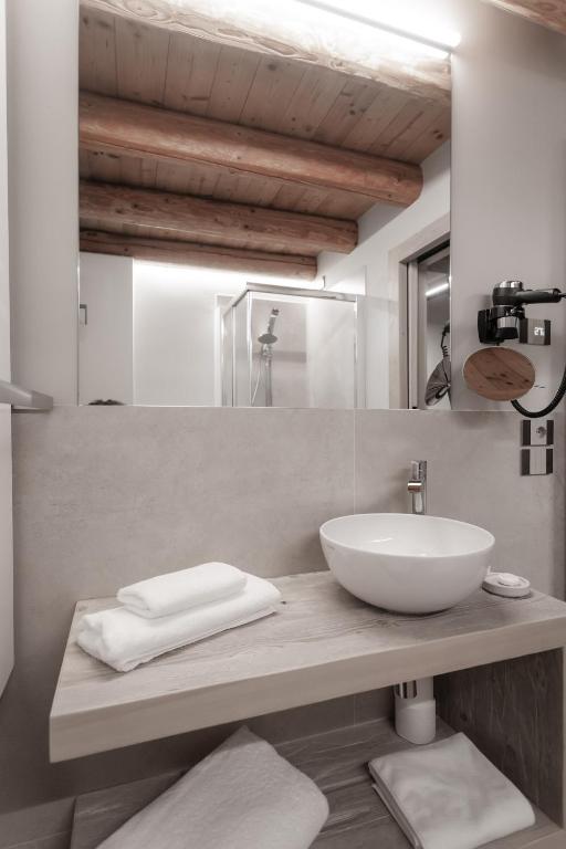 Kúpeľňa v ubytovaní Locanda MaMaGiò