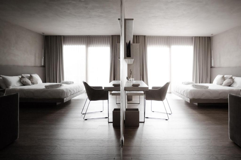 Posteľ alebo postele v izbe v ubytovaní Locanda MaMaGiò