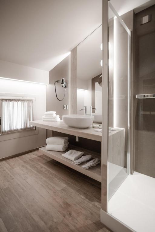 Kúpeľňa v ubytovaní Locanda MaMaGiò