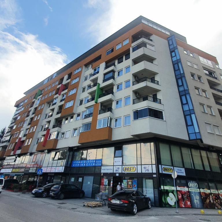 Budova, kde se apartmán nachází