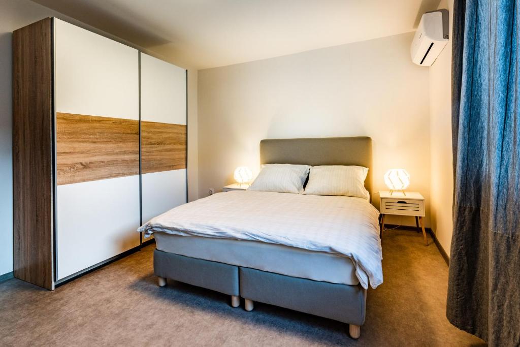Voodi või voodid majutusasutuse bergRESORT apartments toas