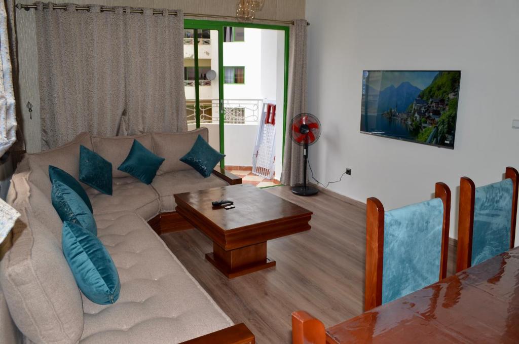 Duplex prêt de la plage - One-Bedroom Apartment