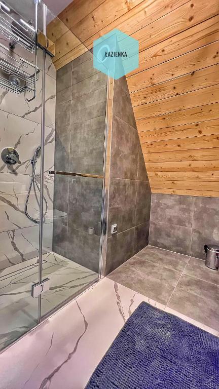 Kúpeľňa v ubytovaní Apartamenty Widok Tatr