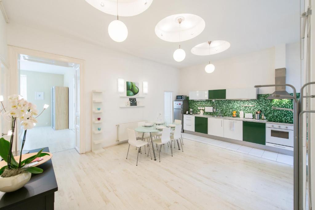 Kuchyňa alebo kuchynka v ubytovaní Venus Apartments - City Park I