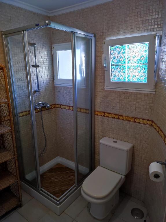 A bathroom at La Cariñosa