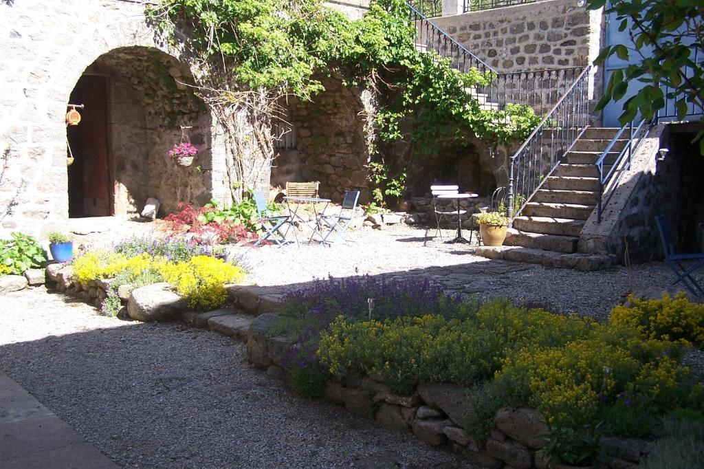 Zahrada ubytování Salomony Chambre d'Hôtes