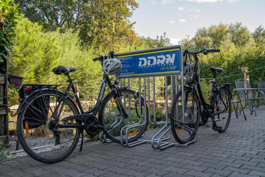 Jízda na kole v ubytování Aparthotel Fairschlafen Minden nebo okolí