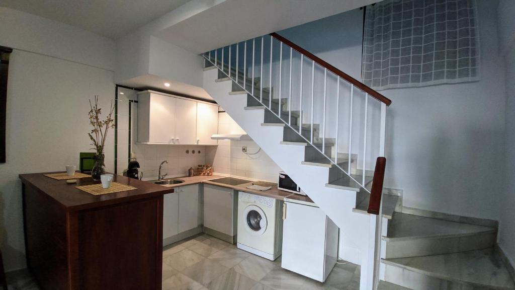 Kuchnia lub aneks kuchenny w obiekcie Apartamento Cabildo