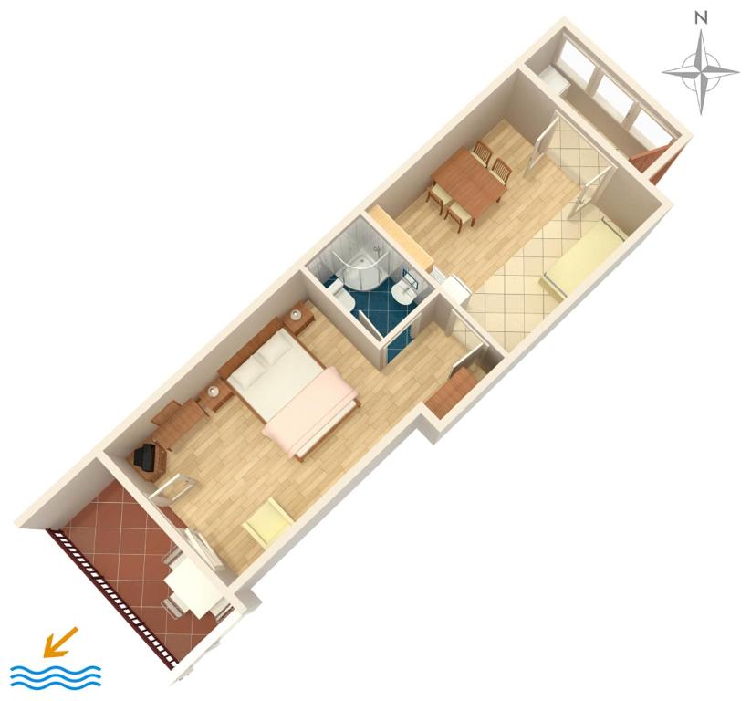 Fotografia z galérie ubytovania Apartment Trogir 6023c v Trogiri