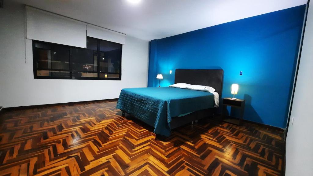 Postel nebo postele na pokoji v ubytování Dream Place Trujillo