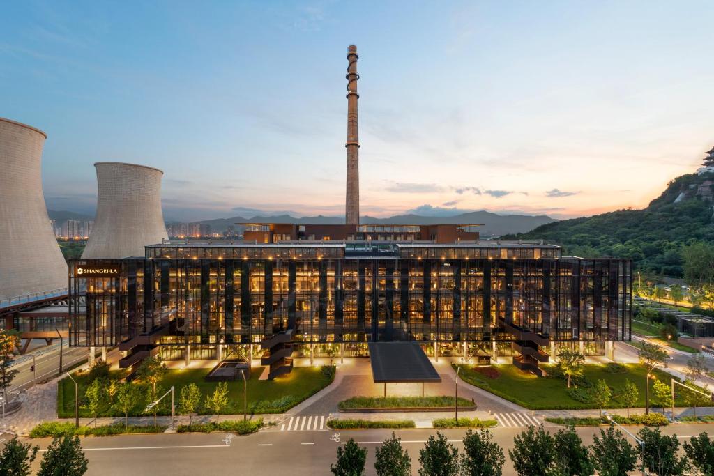 an image of a building with smoke stacks at Shangri-La Shougang Park, Beijing in Beijing