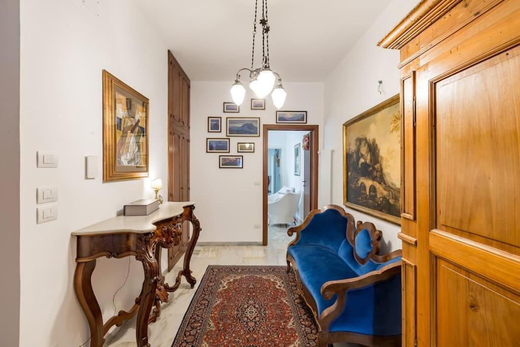 Posezení v ubytování B&B Casa Sabella