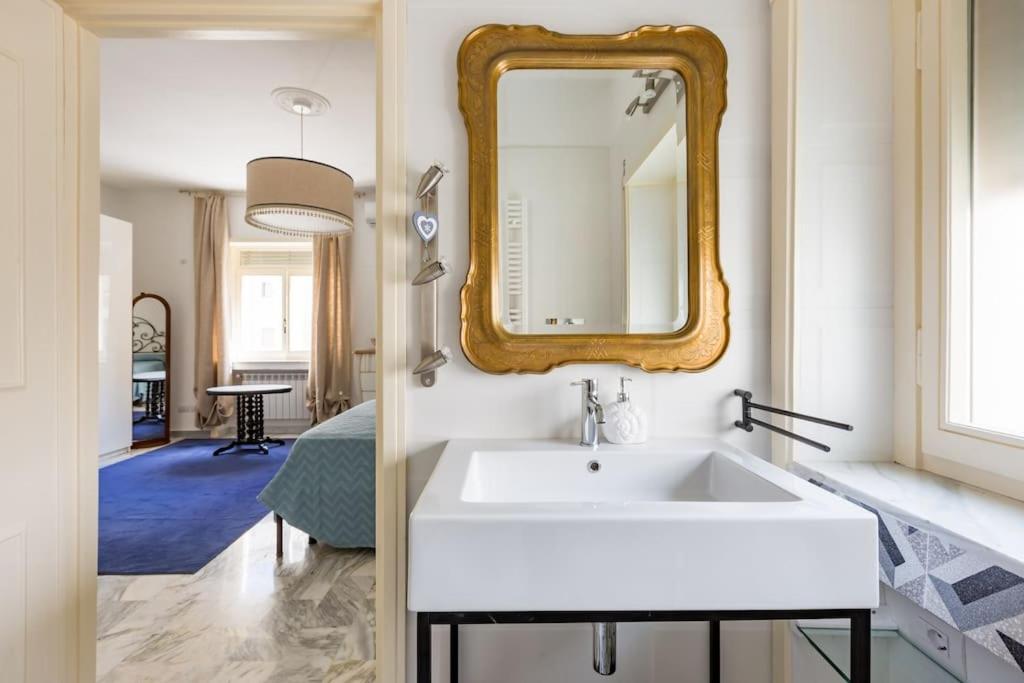 Koupelna v ubytování B&B Casa Sabella