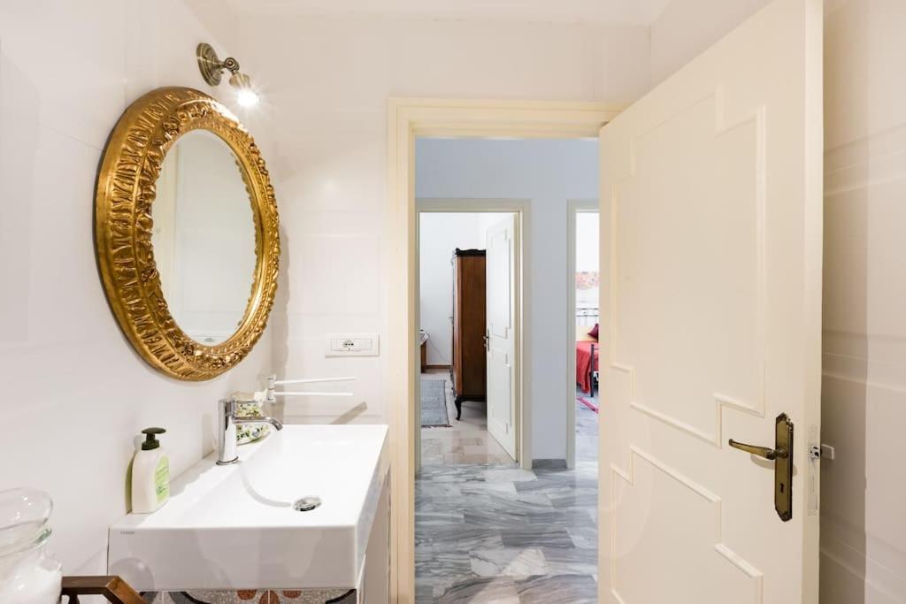 Koupelna v ubytování B&B Casa Sabella