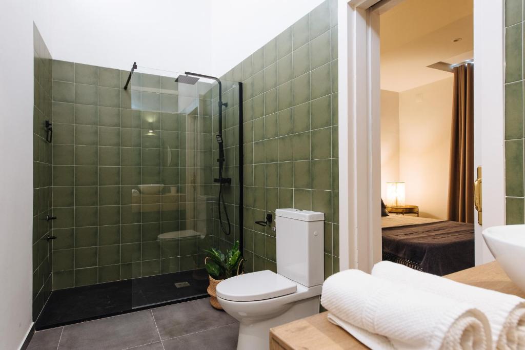 Kúpeľňa v ubytovaní Conde de Ibarra Suite Apartment