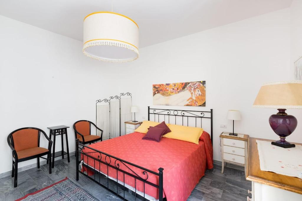 Postel nebo postele na pokoji v ubytování B&B Casa Sabella
