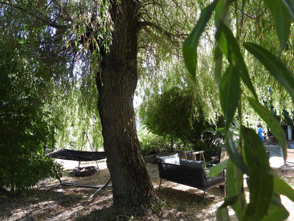 Vonkajšia záhrada v ubytovaní La suite Mélusine - SPA du Souffle du Saule