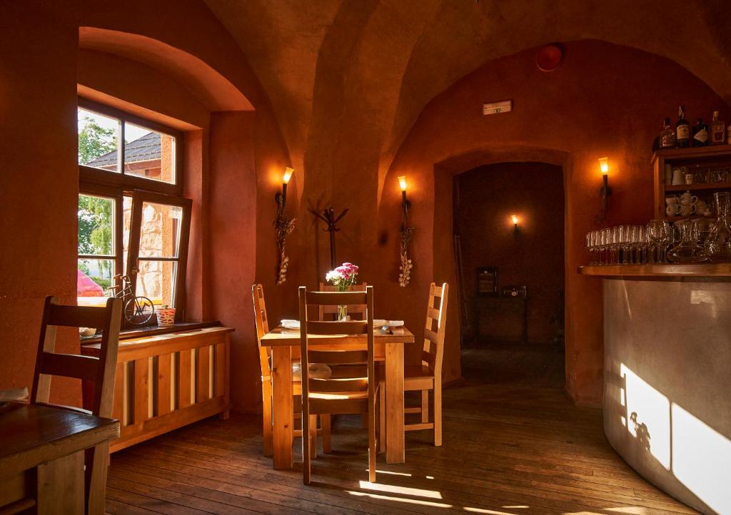Nápoje v ubytování Hotel Horní Dvůr