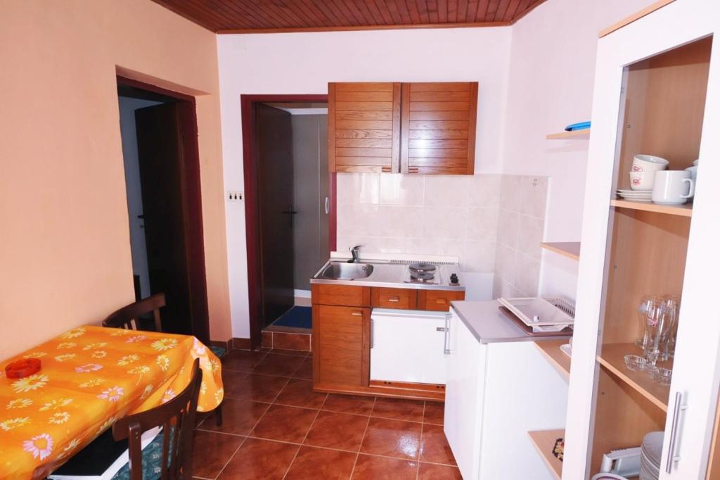 Kuchyň nebo kuchyňský kout v ubytování Apartments with a parking space Metajna, Pag - 6421