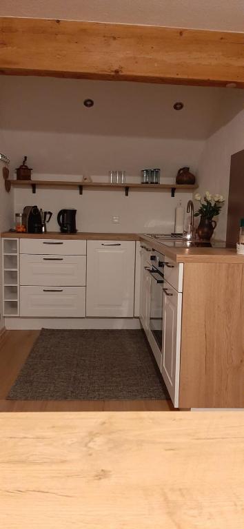Kuchyň nebo kuchyňský kout v ubytování Haus Fritz - Erholung in den Bergen