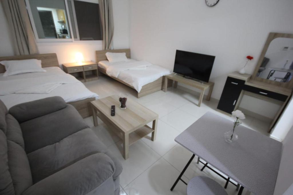 Budget Rental Studio Apartments in Dubai - Deluxe Double Studio