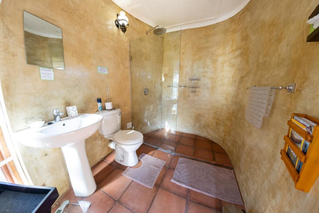 Koupelna v ubytování Maclear Manor