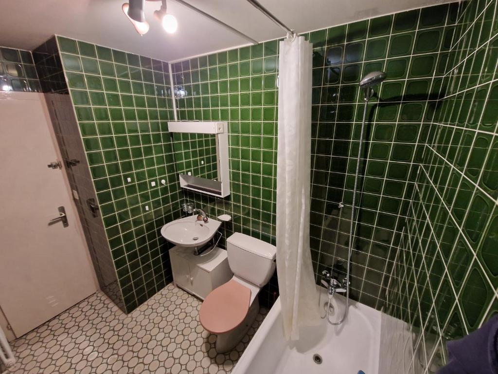 Koupelna v ubytování Bonavau studio3