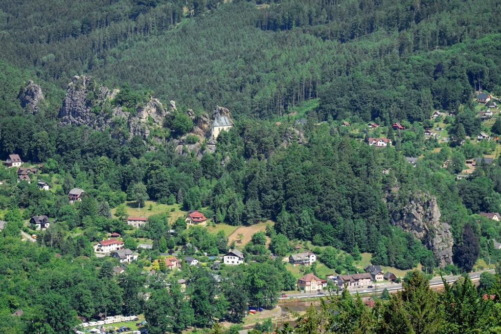 Příroda nedaleko apartmánu