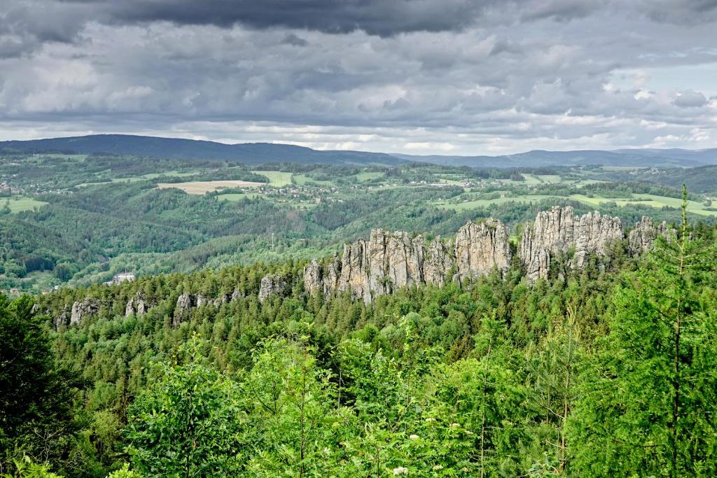 Příroda nedaleko apartmánu