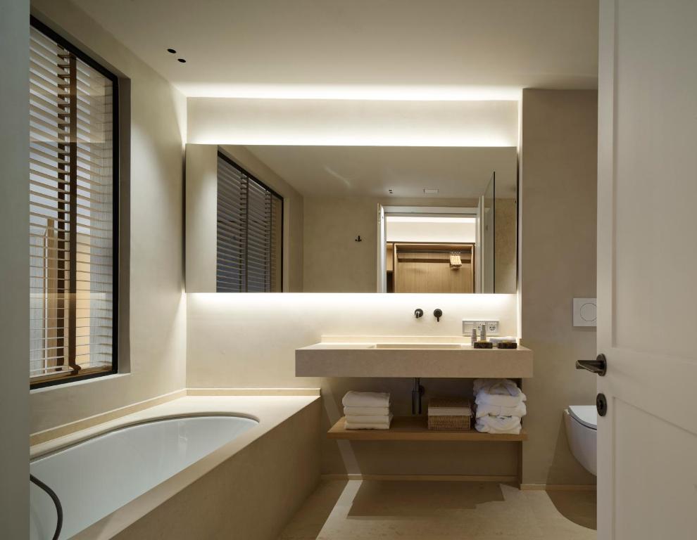 Koupelna v ubytování Hotel Schwarzwand