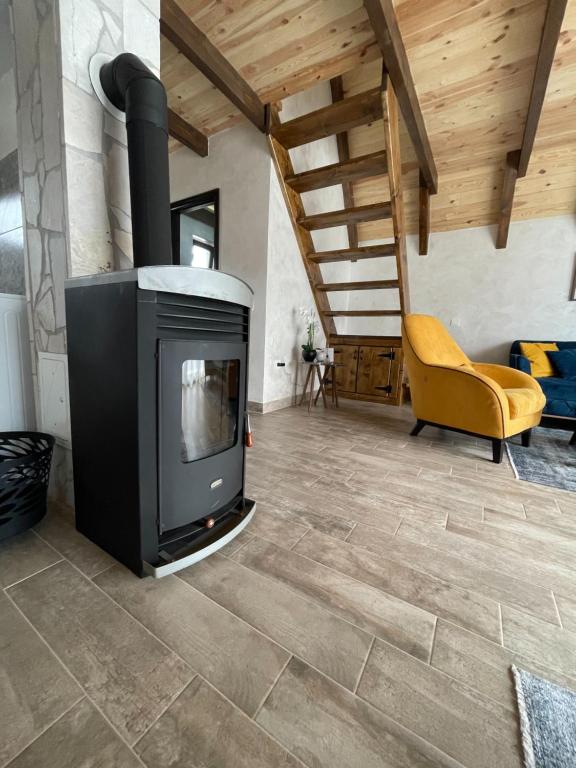 Posezení v ubytování Lux Villas Zabljak