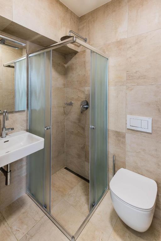Vannituba majutusasutuses Pension Chmelnice