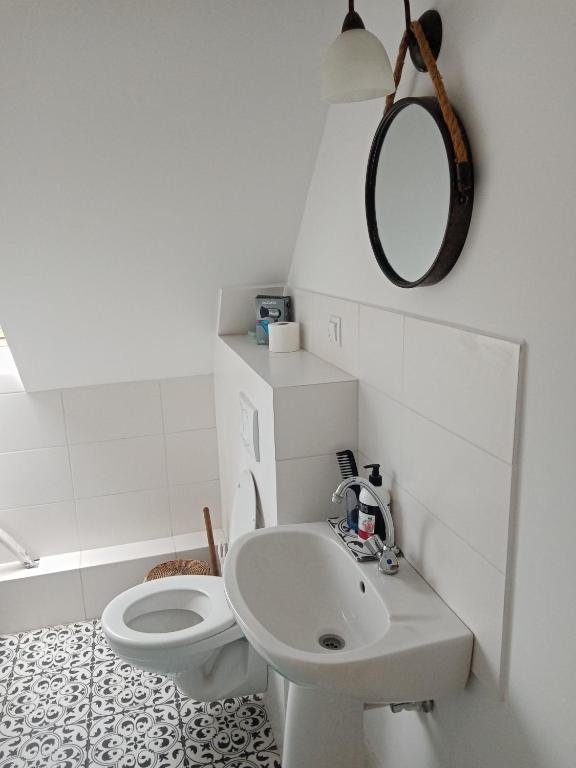 Kúpeľňa v ubytovaní MM Apartman