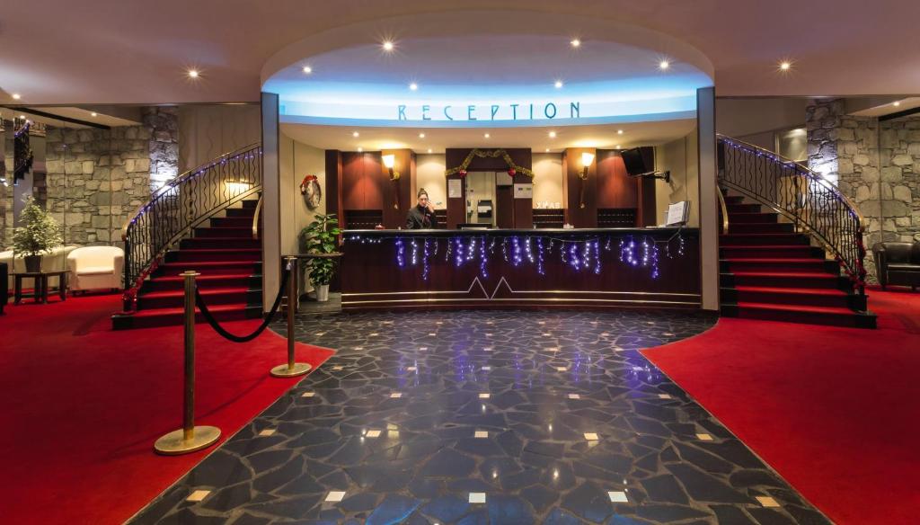Vstupní hala nebo recepce v ubytování Hôtel Tignes Le Diva