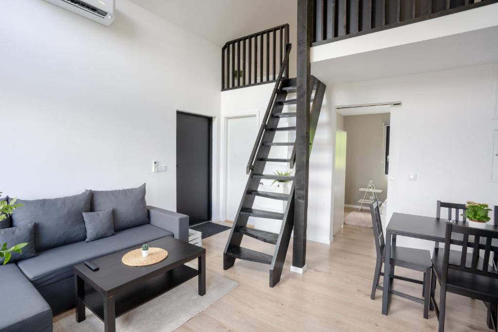 Posezení v ubytování Cozy House