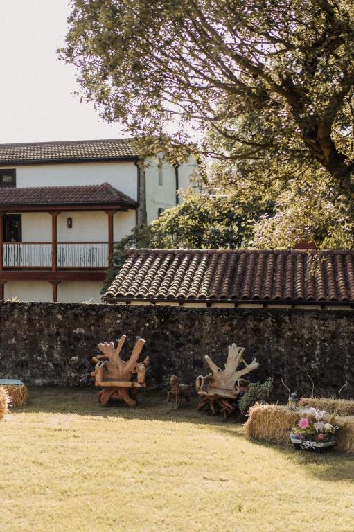 Zahrada ubytování Posada La Casa de Lastras