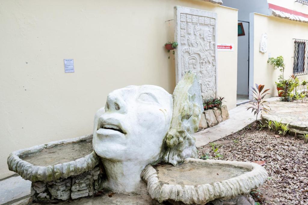 Zahrada ubytování Hotel - Museo Xibalba