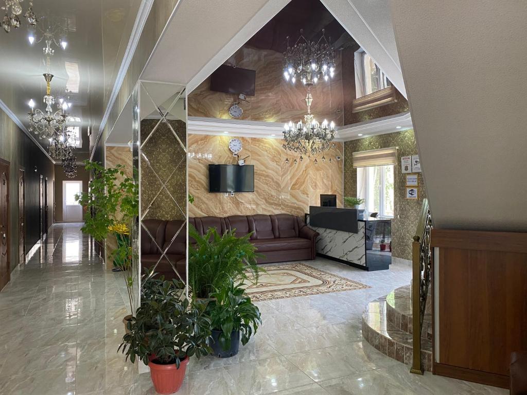 TV a/nebo společenská místnost v ubytování Asem Guest House