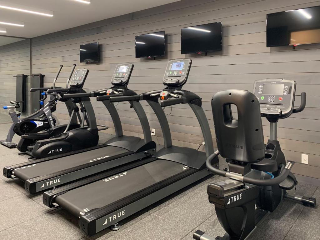 Fitness centrum a/nebo fitness zařízení v ubytování Beachcomber Resort at Montauk