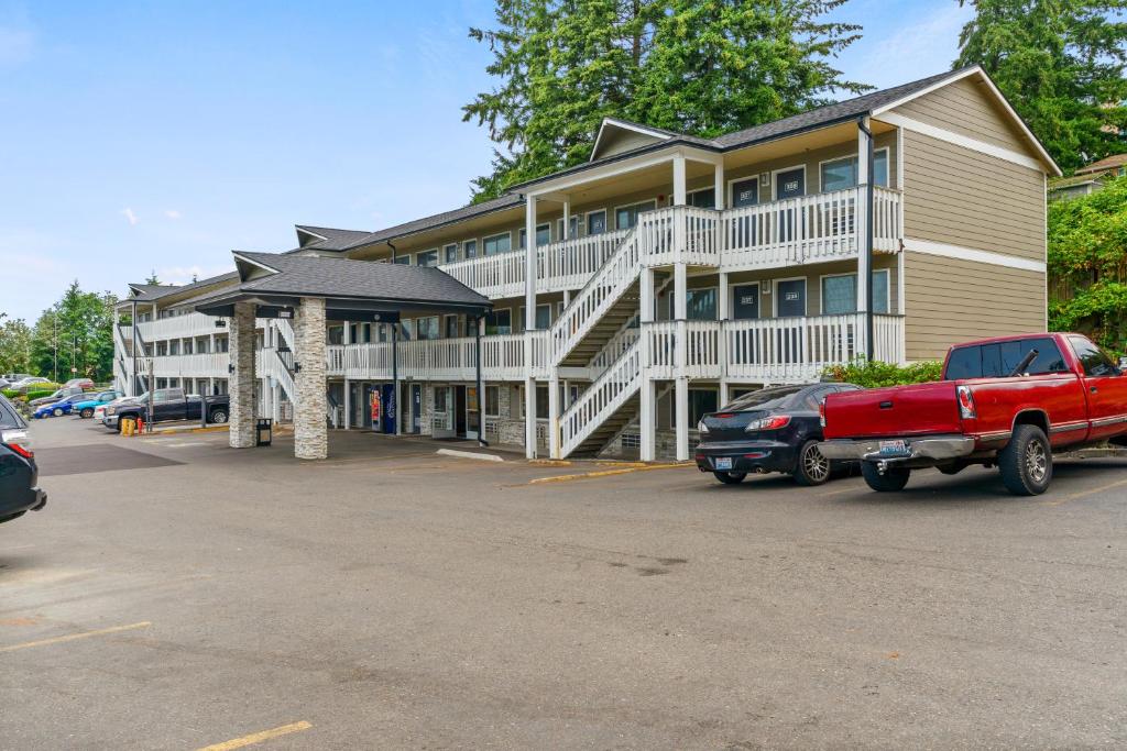 Budova, kde se motel nachází