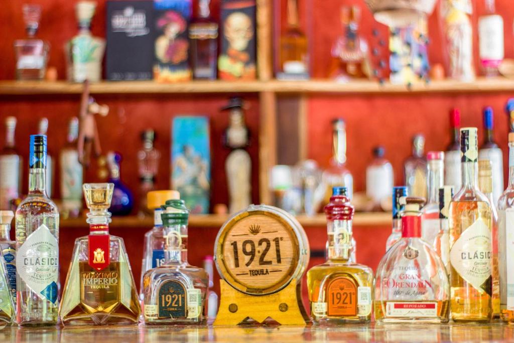 Nápoje v ubytování Hotel Tequila Cancun