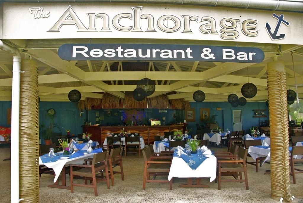 Restaurace v ubytování Sunset Resort