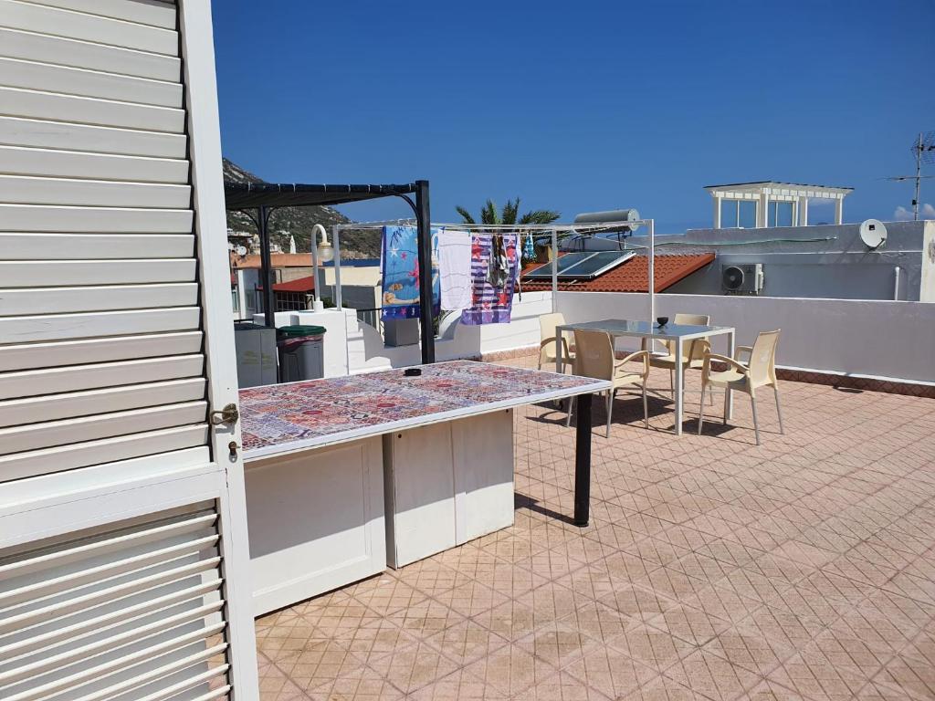 Balkón alebo terasa v ubytovaní Case Vacanza Armando "Lipari"