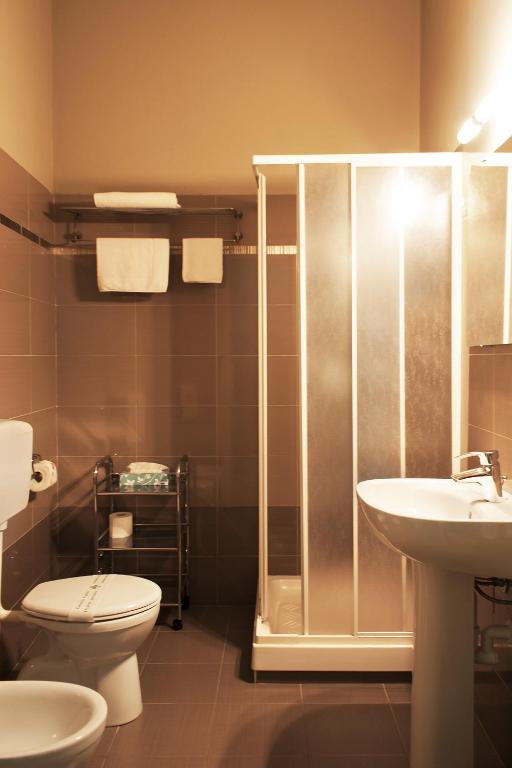 Kúpeľňa v ubytovaní Camere Centro Storico