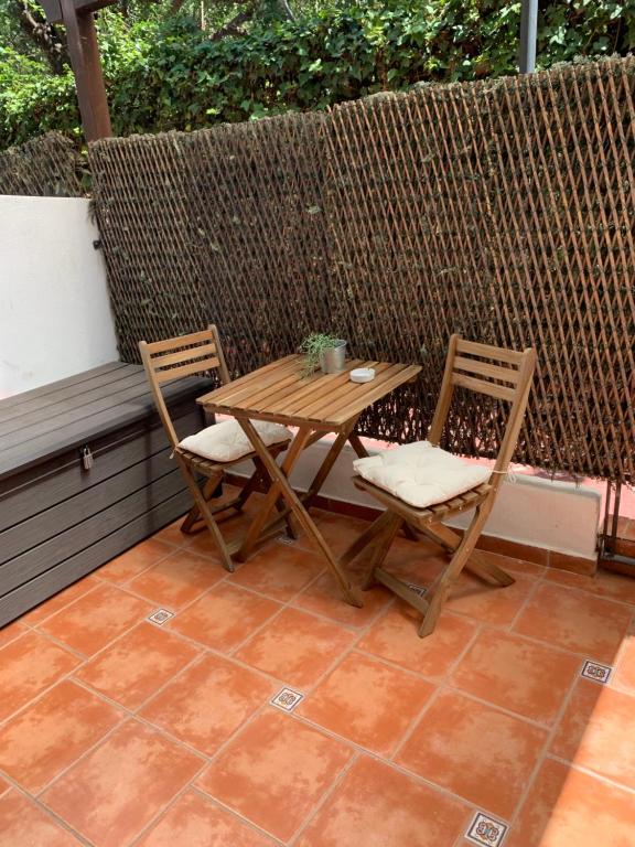 Patio nebo venkovní prostory v ubytování Golden Mile Apartment
