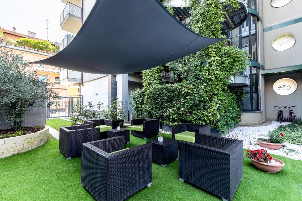 Zahrada ubytování Acca Palace AA Hotels